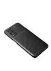 Mey İthalat®   A54 4G Kılıf Auto Focus Karbon Kapak - Siyah