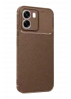 Mey İthalat®    A6T 5G Auto Focus Karbon Kapak - Kahverengi