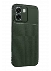 Mey İthalat®    A6T 5G Auto Focus Karbon Kapak - Koyu Yeşil
