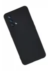 Mey İthalat®   A74 4G Kılıf Nano içi Kadife Silikon - Lacivert