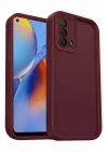 Mey İthalat®   A74 4G Kılıf Viera Silikon - Bordo