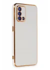 Mey İthalat®   A74 4G Kılıf Volet Silikon - Beyaz