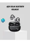Mey İthalat® Açık Kulak Bluetooth Kulaklık 5.4 APTX Destekli Ergonomik Tasarım