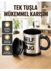 Mey İthalat® Akıllı Kendi Kendini Karıştıran Termal Kupa – Paslanmaz Çelik