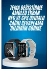 Mey İthalat® Akıllı Kol Saat Amoled Ekran Android ve İOS Uyumlu Arama Konuşma
