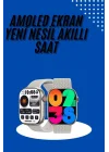 Mey İthalat® Akıllı Kol Saat Amoled Ekran Android ve İOS Uyumlu Arama Konuşma