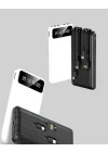 Mey İthalat® Akıllı LCD Ekranlı 20.000mAh Powerbank PD + USB + Type-C Yeni Nesil