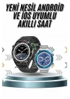 Mey İthalat® Akıllı Saat 1.62 İnç Ultimate Nabız Sensörlü Sesli Görüşme Yapabilen Yeni Nesil