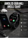 Mey İthalat® Akıllı Saat Amoled Ekran 3 Kordonlu NFC Ve GPS Uyumlu