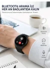 Mey İthalat® Akıllı Saat Android ve iOS Uyumlu Bluetooth Arama, AMOLED HD Ekran ve 3lü Kordon Seti