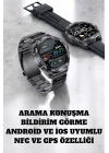 Mey İthalat® Akıllı Saat Arama Cevaplayan Titreşim Özelliğiyle Bildirim Görebilen