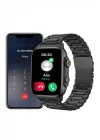 Mey İthalat® Akıllı Saat Arama Konuşma GPS ve NFC Özelliği 3 Kordonlu Amoled Ekran