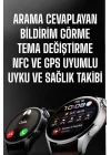 Mey İthalat® Akıllı Saat Bildirim Görme Amoled Ekran GPS Uyumlu Sesli Görüşme