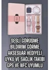 Mey İthalat® Akıllı Saat Bluetooth Bağlantılı Aksesuar Hediyeli GPS Takibi