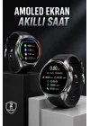 Mey İthalat® Akıllı Saat Bluetooth Bağlantılı Amoled Ekran Uyku ve Sağlık Takibi