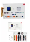 Mey İthalat® Akıllı Saat Bluetooth Kulaklık Hediyeli Bildirim Görme Sesli Görüşme Çoklu Kordon