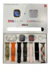 Mey İthalat® Akıllı Saat Bluetooth Kulaklık Hediyeli Bildirim Görme Sesli Görüşme Çoklu Kordon