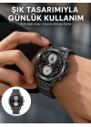 Mey İthalat® Akıllı Saat Çelik Kordon Çağrı Cevaplama Amoled Ekran Titreşimli Uyku ve Sağlık Takibi Yeni Nesil