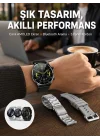 Mey İthalat® Akıllı Saat Çoklu Kordon Seçeneği Amoled Ekran Çok Fonksiyonlu Bluetooth Bağlantılı Yeni Nesil