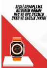 Mey İthalat® Akıllı Saat GPS Özelliği Bildirim Görme Adımsayar Sesli Görüşme Yapabilen