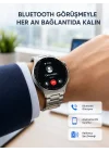 Mey İthalat® Akıllı Saat NFC – Bluetooth Arama ve Kablosuz Şarj Özellikli