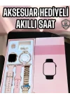 Mey İthalat® Akıllı Saat Sesli Görüşme Bildirim Görme Uyku ve Sağlık Takibi