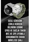 Mey İthalat® Akıllı Saat Sesli Görüşme Uyku ve Sağlık Takibi NFC Uyumlu