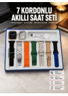 Mey İthalat® Akıllı Saat Unisex Akıllı Saat Çoklu Kordon Seçeneği Çelik Kordon Plastik Kordon Yeni Nesil