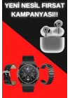 Mey İthalat® Akıllı Saat ve Kulaklık Seti Bildirim Görme Arama Cevaplama ANC Özelliği