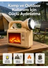 Mey İthalat® Alev Efektli Güneş Enerjili Lamba – Su Geçirmez