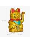 Mey İthalat® Altın Rengi Şanslı Kedi