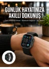 Mey İthalat® AMOLED Akıllı Saat Bluetooth Arama Su Geçirmez Yeni Nesil