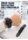 Mey İthalat® AMOLED Ekranlı 5G Android Akıllı Saat SIM Kart Destekli Kameralı Akıllı Saat