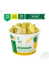 Mey İthalat® Ananas Atıştırmalık Meyve Cipsi 20gr