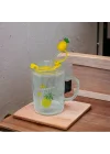 Mey İthalat® Ananas Tasarımlı Kupa Bardak