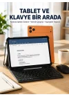 Mey İthalat® Android Tablet Klavye Kılıflı Dokunmatik Ekran Günlük ve Profesyonel Kullanım