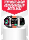 Mey İthalat® Android ve İOS Uyumlu Uyku ve Sağlık Takibi Yapabilen 3 Kordonlu Akıllı Saat