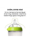Mey İthalat® Antikolik Silikon Biberon 250 ml 3-6 Ay Yeşil