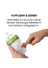 Mey İthalat® Antikolik Silikon Biberon 250 ml 3-6 Ay Yeşil