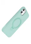 Mey İthalat®  Apple iPhone 11 Regal Magsafe Standlı Kapak - Su Yeşili