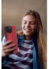 Mey İthalat®   iPhone 15 Trend S Plus Kapaklı Kılıf - Lacivert