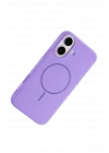 Mey İthalat®   iPhone 17 Jully Magsafe Kapak - Lila