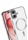 Mey İthalat®   iPhone 17 Kross Magneticsafe Kapak - Gümüş