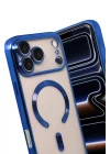 Mey İthalat®   iPhone 17 Pro Kross Magneticsafe Kapak - Lacivert