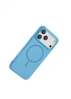 Mey İthalat®   iPhone 17 Pro Max Jully Magsafe Kapak - Mavi