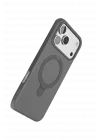 Mey İthalat®   iPhone 17 Pro Max Regal Magsafe Standlı Kapak - Titan Gri