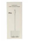 Mey İthalat®  APR22 Iphone Otg 2in1 - Beyaz