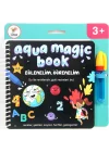 Mey İthalat®  Aqua Magic Eğlenelim Öğrenelim Sihirli Boyama Kitabı
