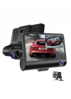 Mey İthalat® Araç DVR Kamera Çift Lensli 4 İnç Ekranlı G Sensörlü