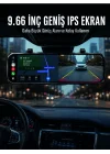 Mey İthalat® Araç İçi Ayna Carplay Dokunmatik Multimedya ve Kamera Kayıt Ekranı